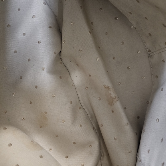 Kate Spade Purse Leather Gold Metallic Shoulder Bag Large - Picture 7 of 7